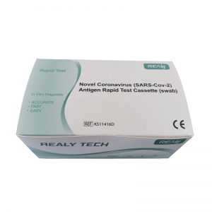 Novel Coronavirus (SARS-Cov-2) Antigen Rapid Test Cassette (swab)
